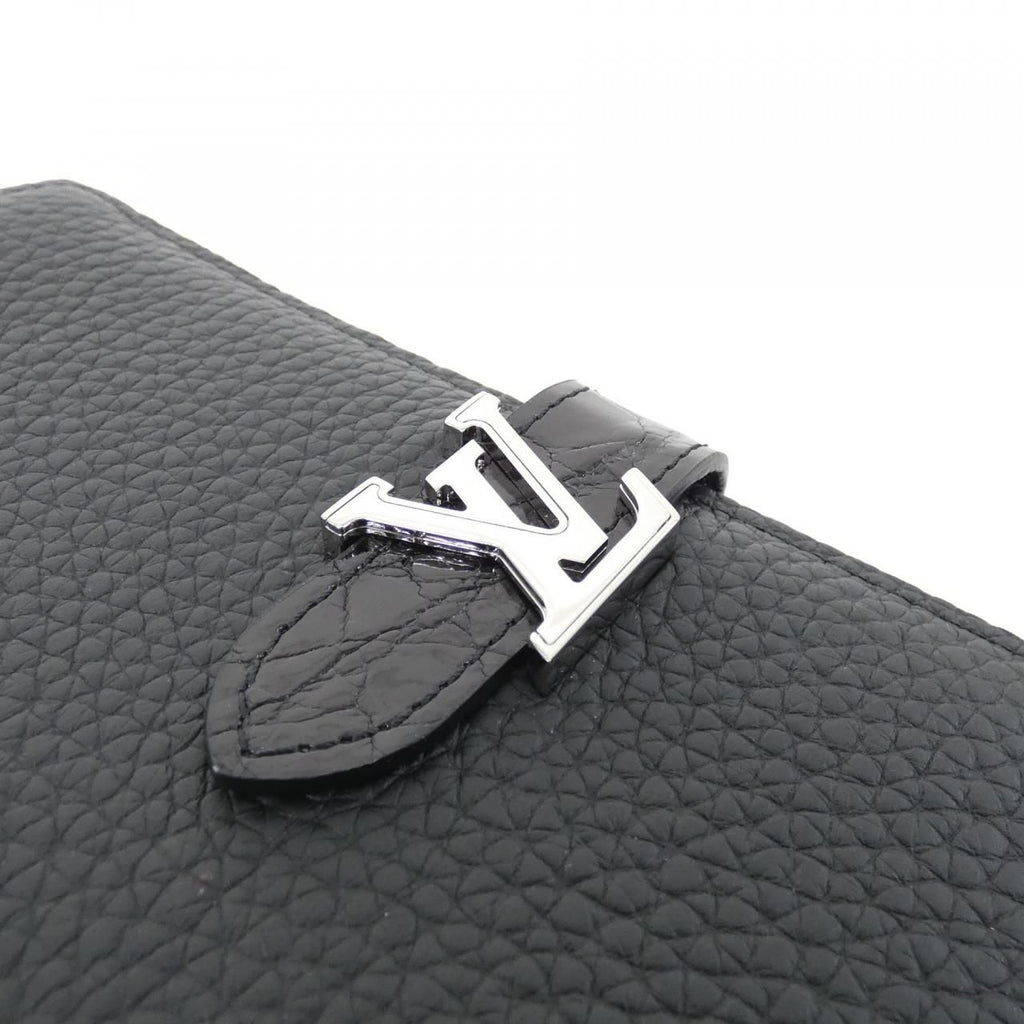 Louis Vuitton Exotic Leather LV Vertical Wallet — view 3