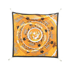 Hermes Jeu Des Omnibus Et Dames Blanches Smooth Carre Scarf