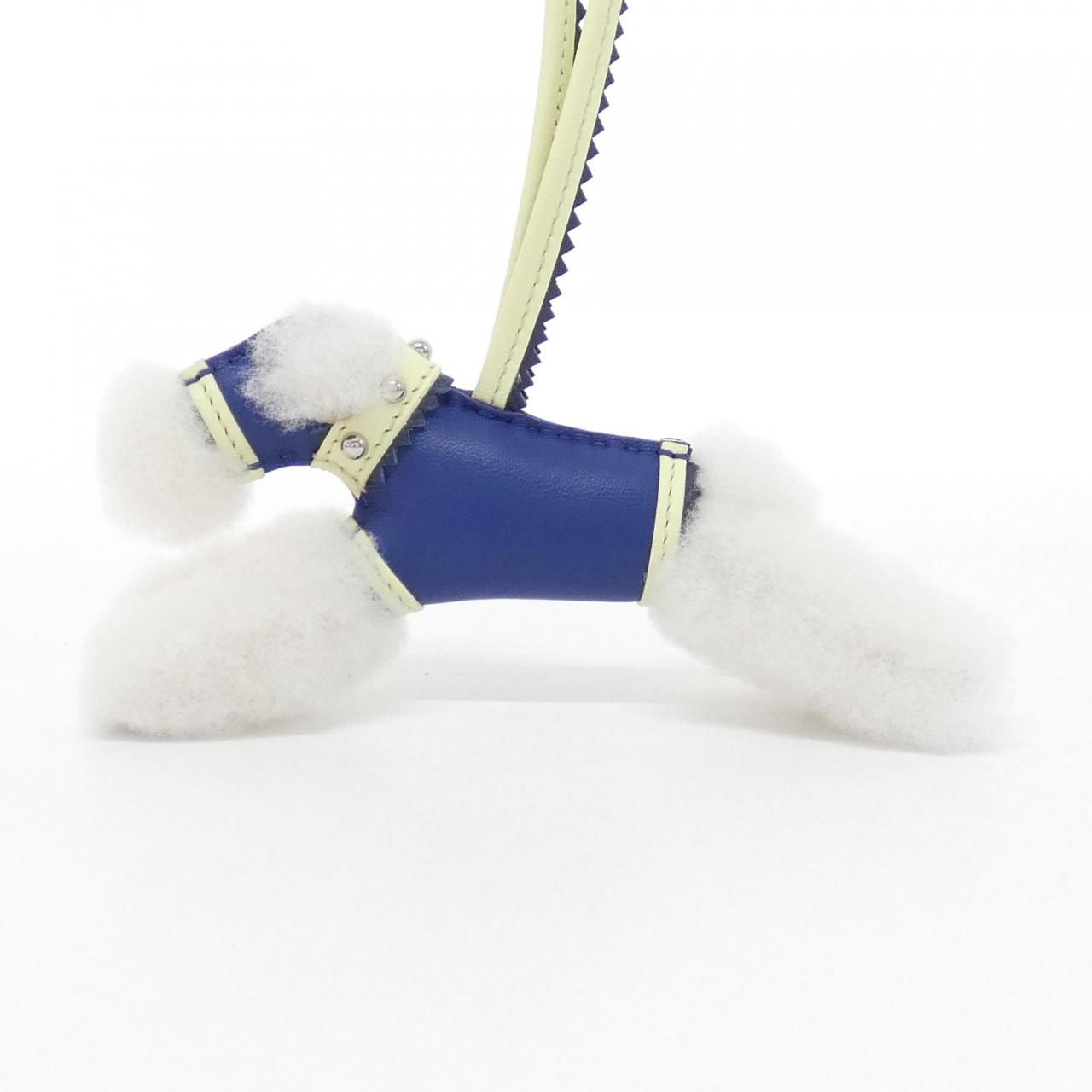 Hermes Buddy Epi Bag Charm — view 2