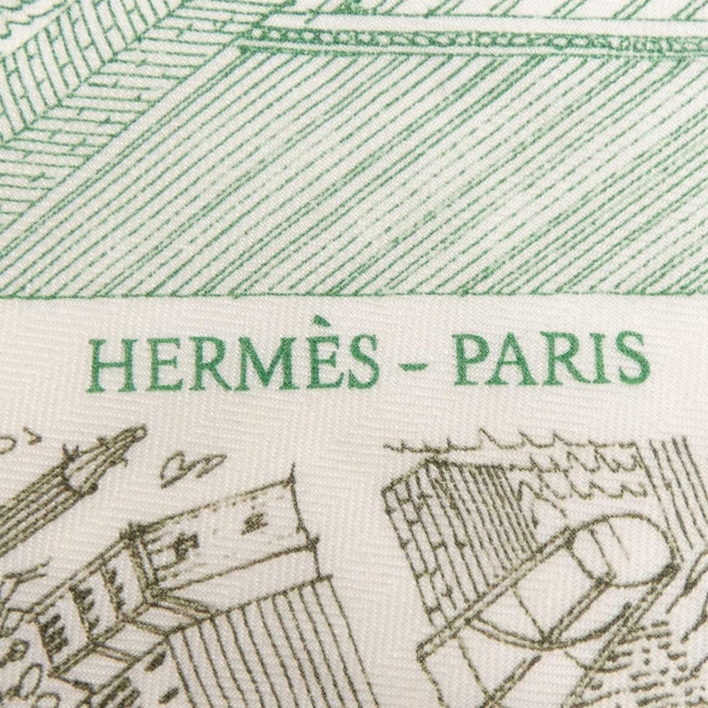 Hermes la Nouvelle Cite Cavaliere Carre Shawl Scarf — view 4