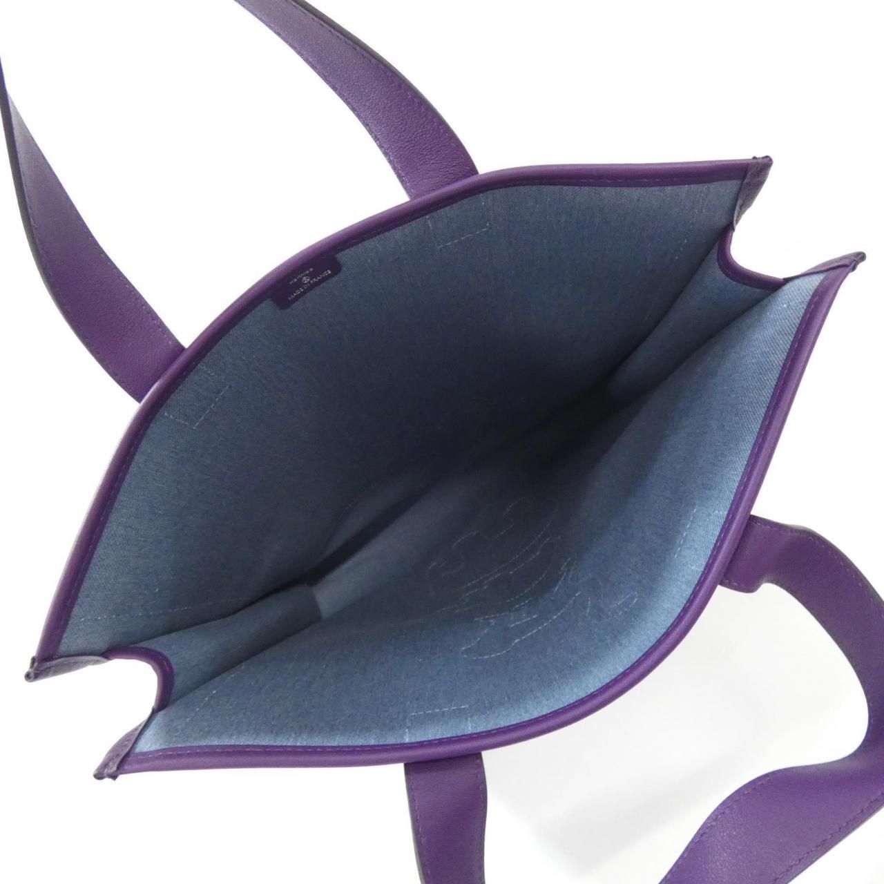 Hermes Bag Handbag Purple — view 7