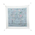 Hermes Brides de Gala en Fleurs Carre Scarf