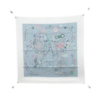 Hermes Brides de Gala en Fleurs Carre Scarf