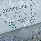 Hermes Brides de Gala en Fleurs Carre Scarf — view 2