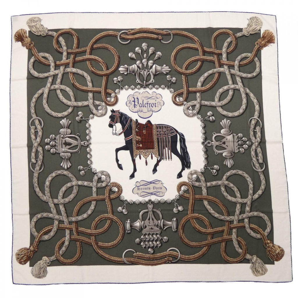 Hermes Palefroi Carre Shawl Scarf