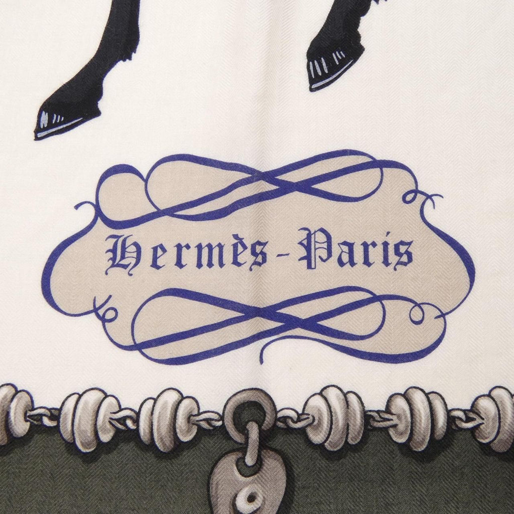 Hermes Palefroi Carre Shawl Scarf — view 4