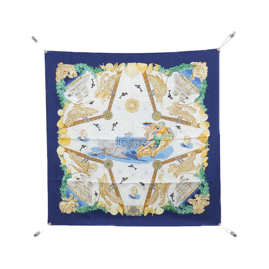 Hermes Balade Oceane Carre Scarf