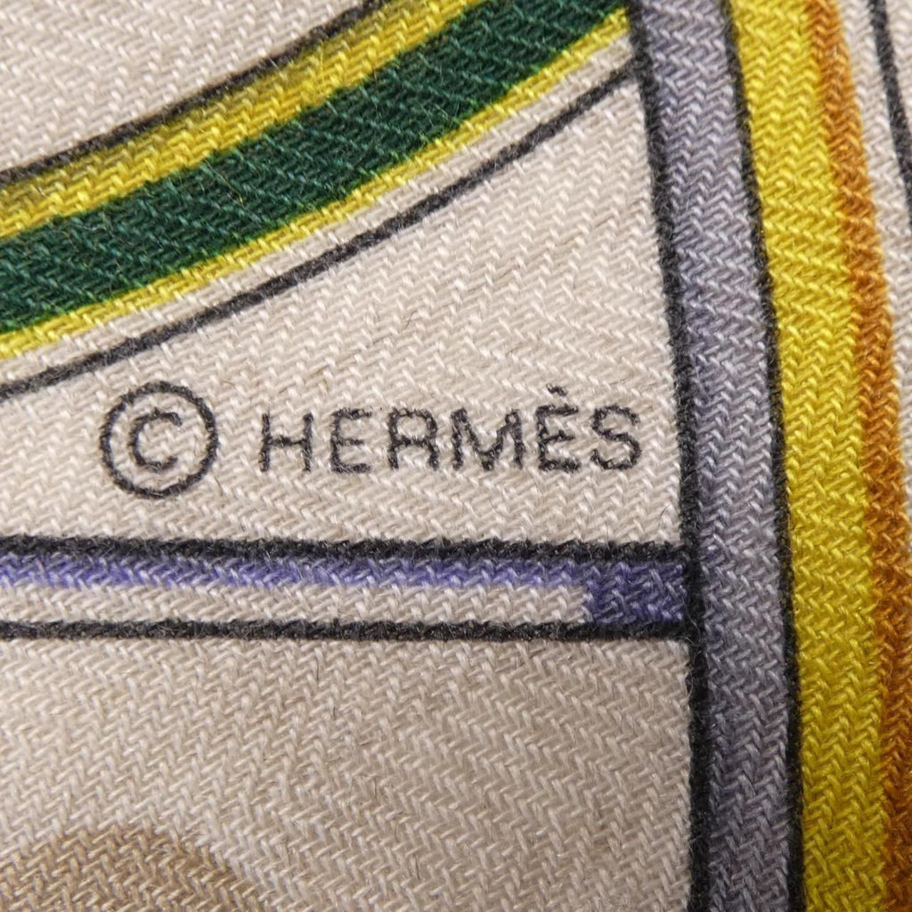 Hermes Voitures en Equilibre Carre Shawl Scarf — view 4