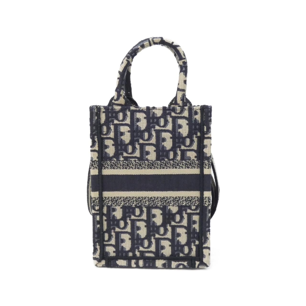 Dior Oblique Book Tote Mini Vertical — view 2