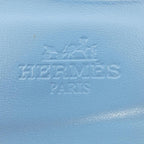 Hermes Oran Sandals Blue — view 6
