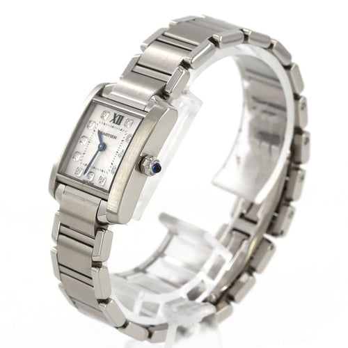 Cartier Tank Francaise SM SS Quartz Watch — view 2