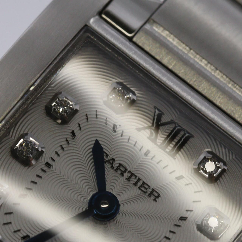 Cartier Tank Francaise SM SS Quartz Watch — view 8
