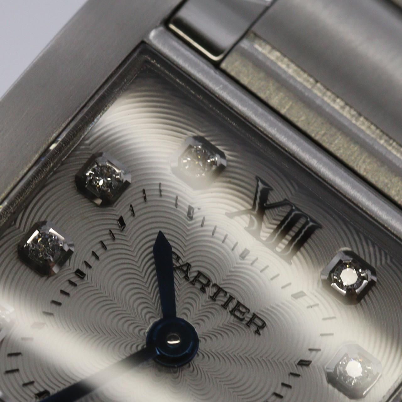 Cartier Tank Francaise SM SS Quartz Watch — view 8