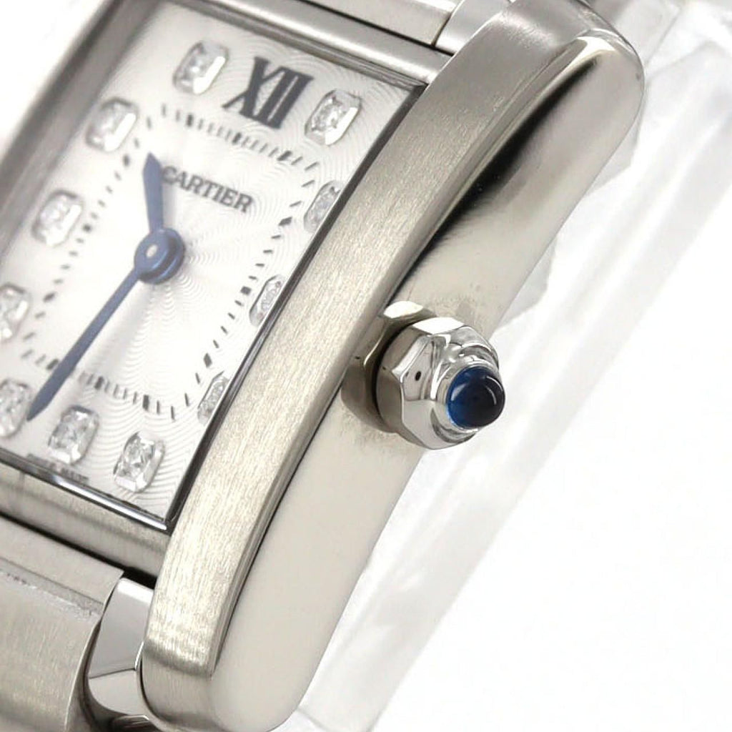Cartier Tank Francaise SM SS Quartz Watch — view 4