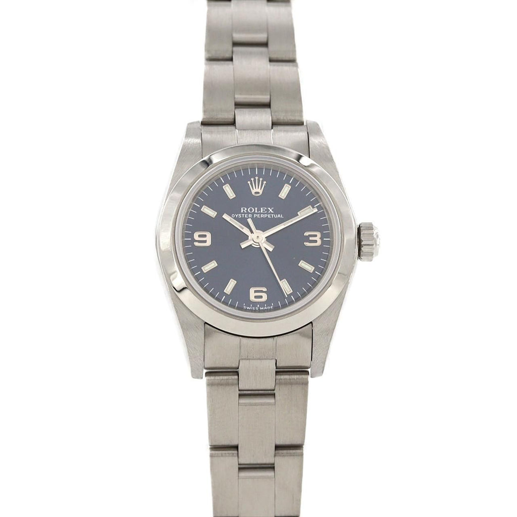 Rolex Oyster Perpetual SS Automatic Winding a Number Watch
