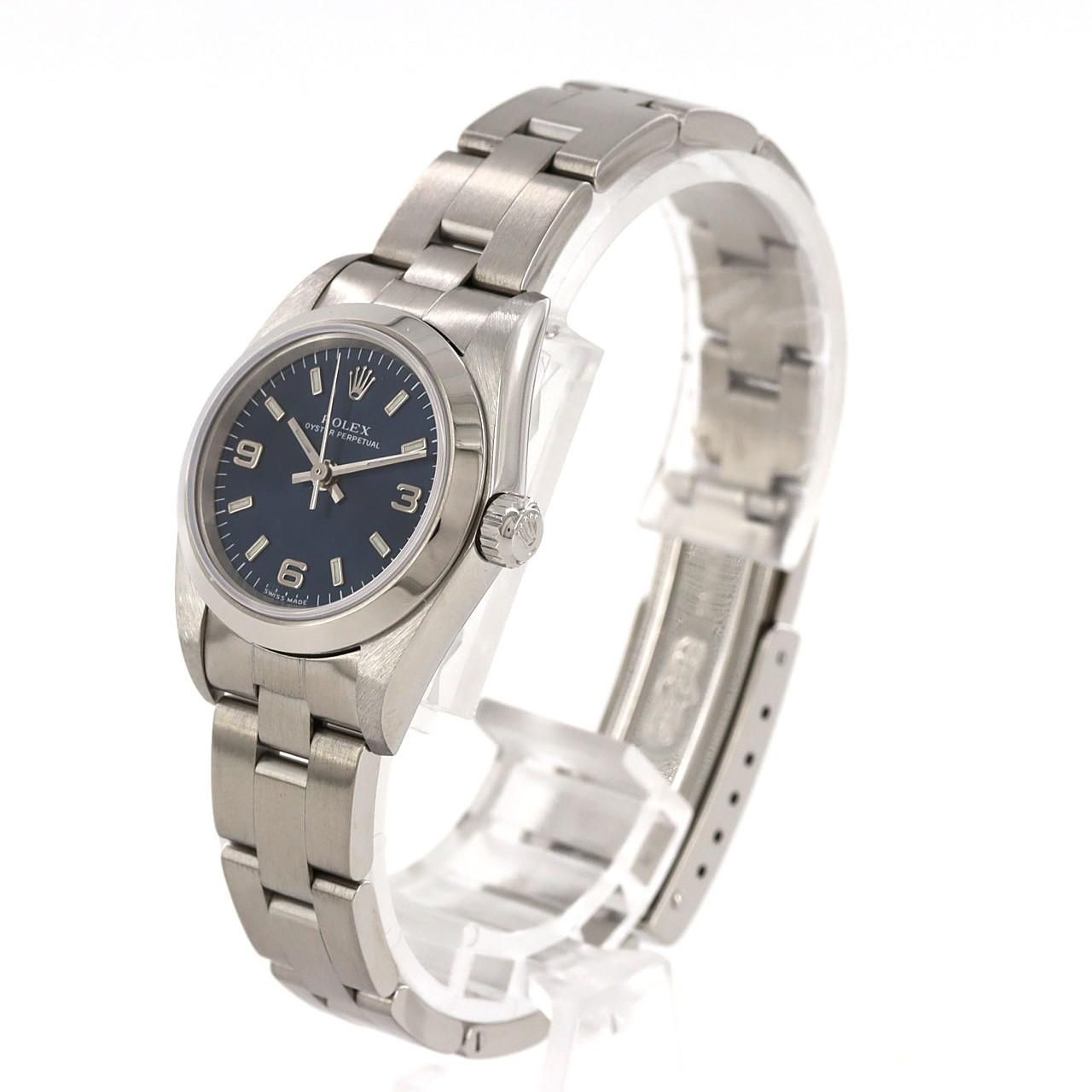 Rolex Oyster Perpetual SS Automatic Winding a Number Watch — view 2