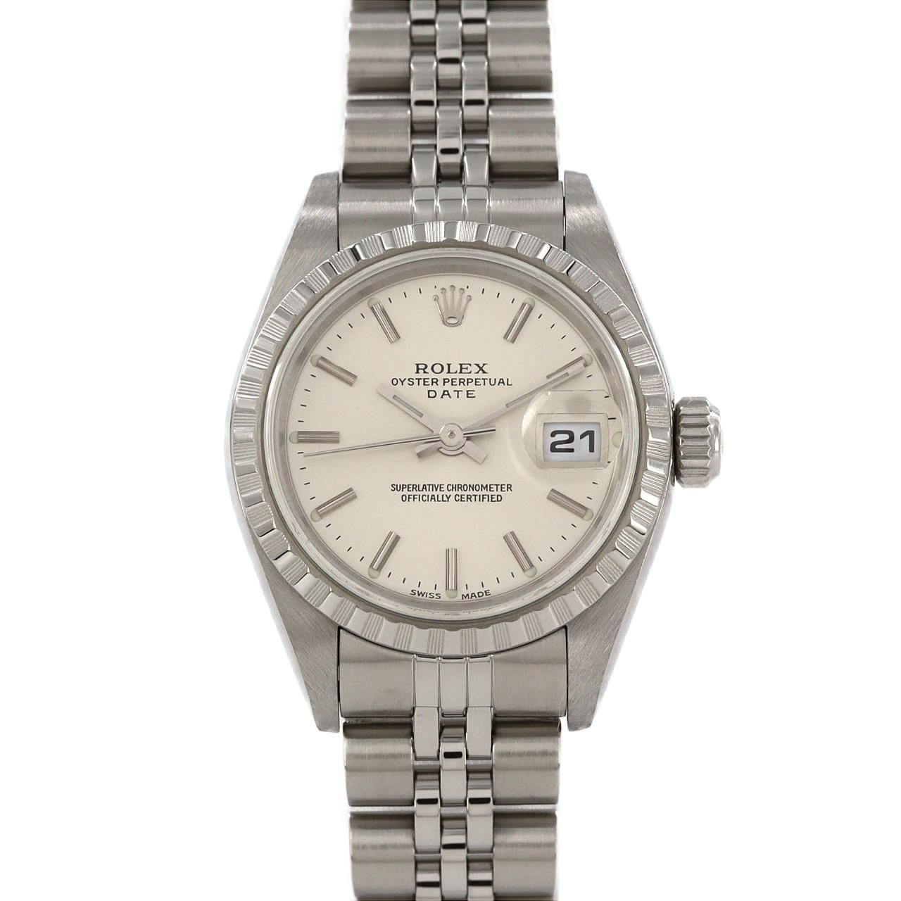 Rolex Oyster Perpetual Date 5 SS Automatic Winding P Number Watch