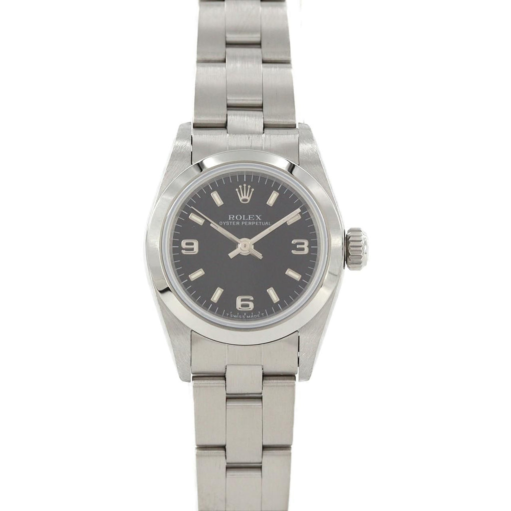 Rolex Oyster Perpetual SS Automatic Winding Number Watch
