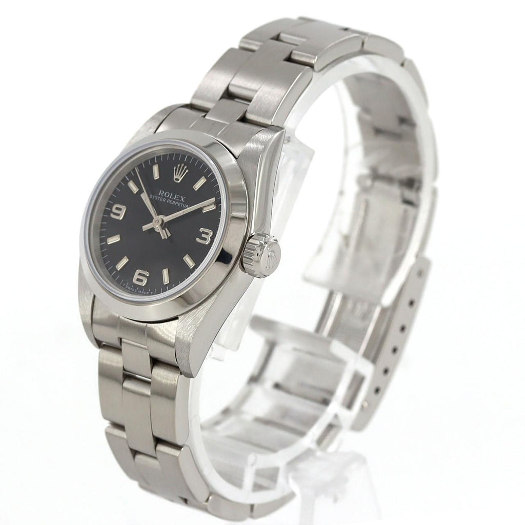 Rolex Oyster Perpetual SS Automatic Winding Number Watch — view 2
