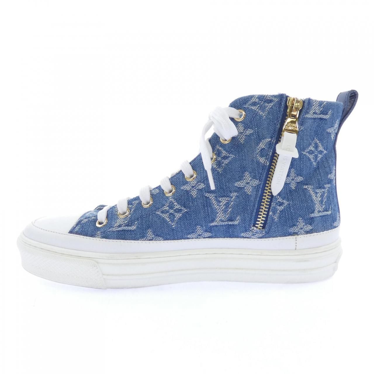 Louis Vuitton Sneakers Blue — view 2