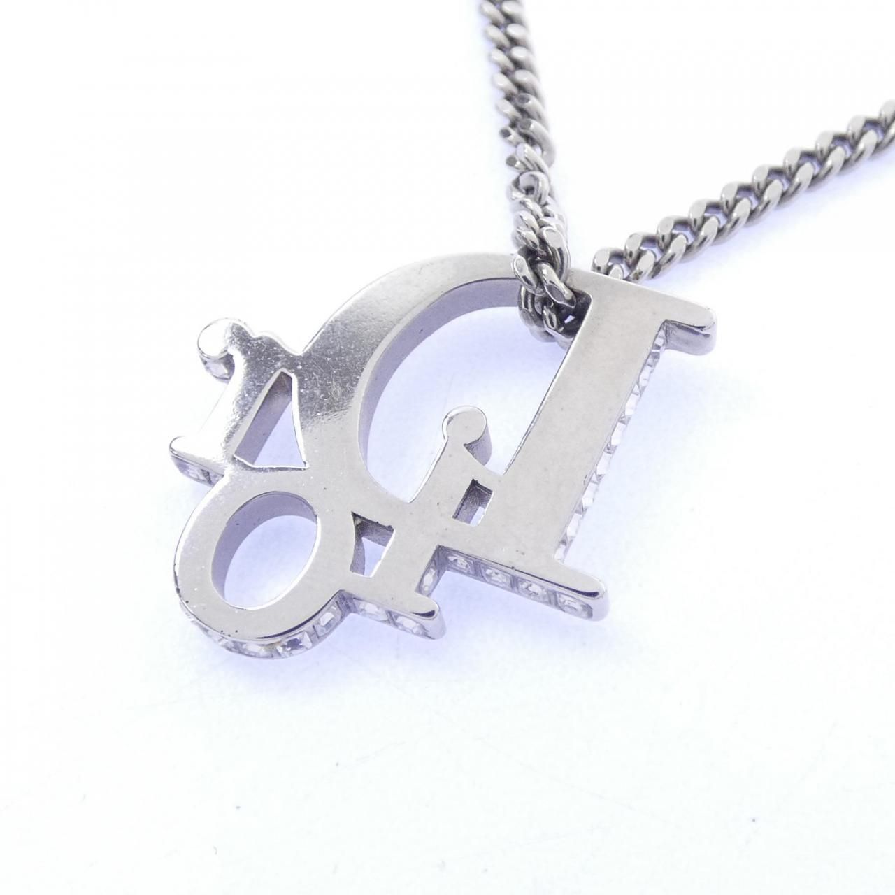 Dior Necklace Silver — view 4