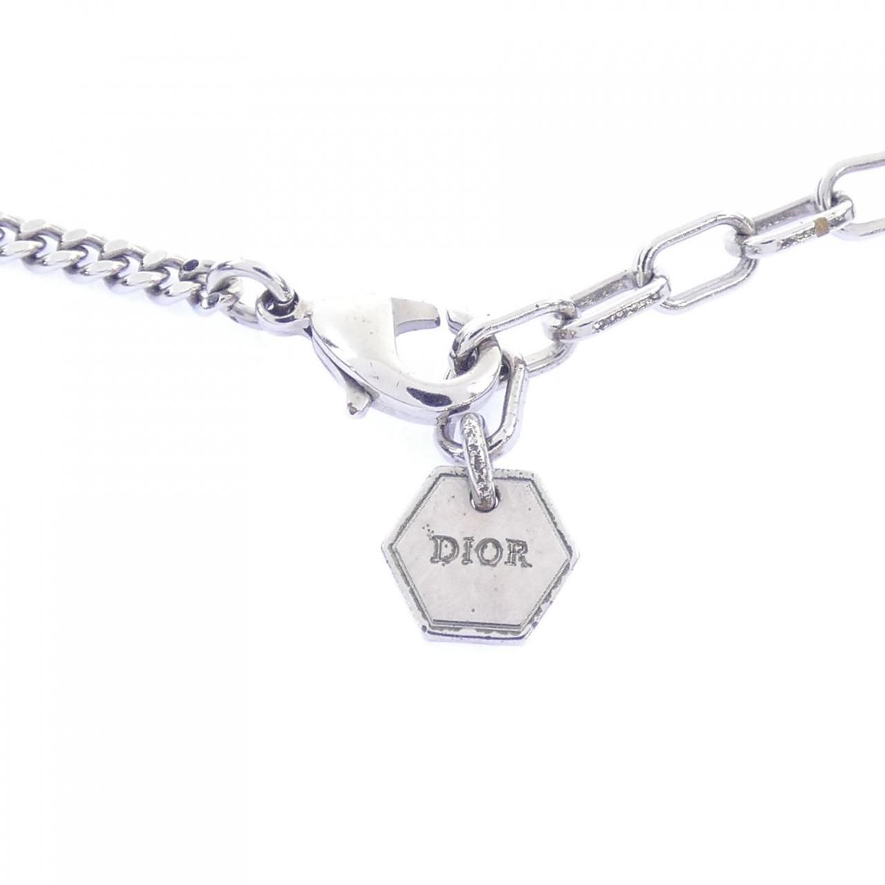 Dior Necklace Silver — view 5