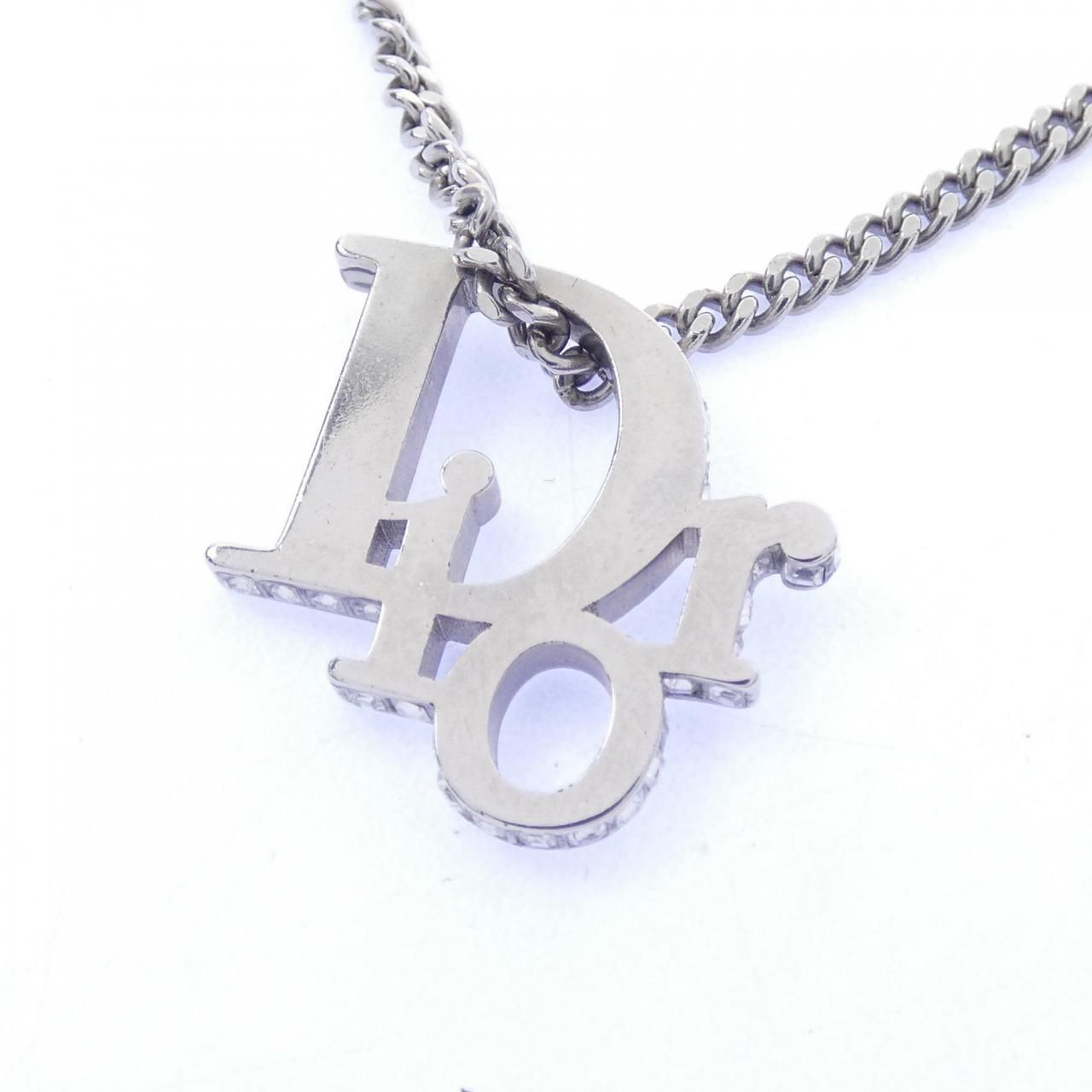 Dior Necklace Silver — view 3