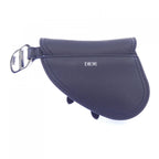 Dior Coin Case Coin Purse Navy — view 2