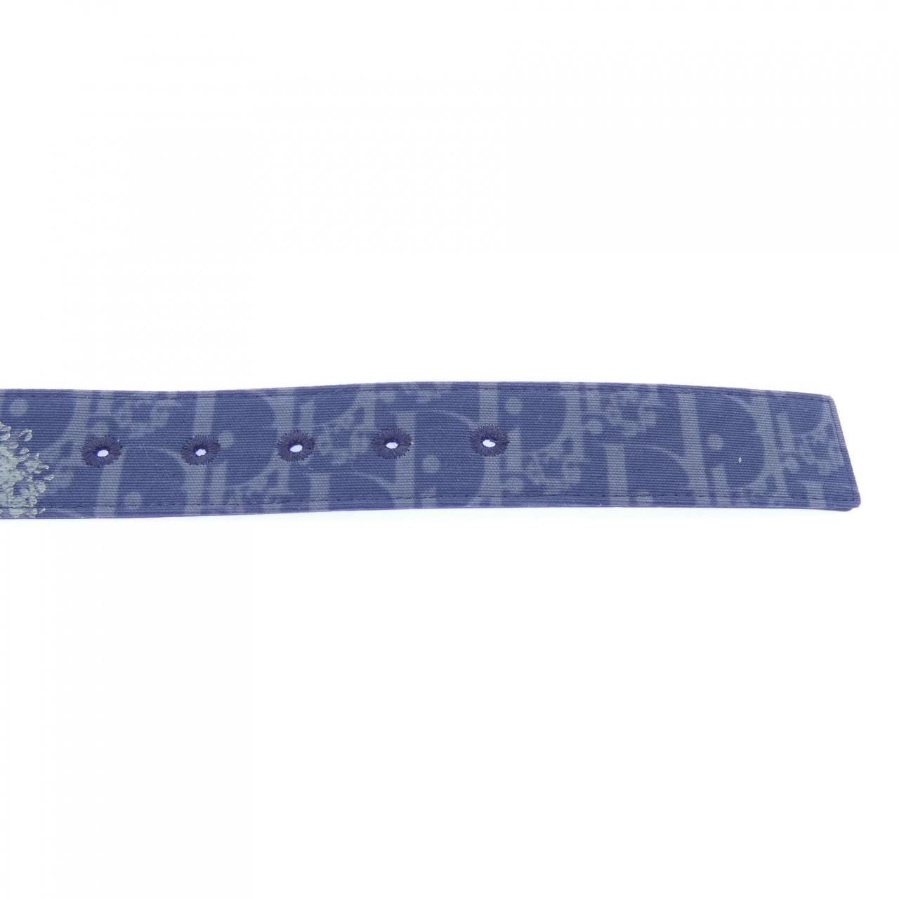 Dior Belt Navy — view 4