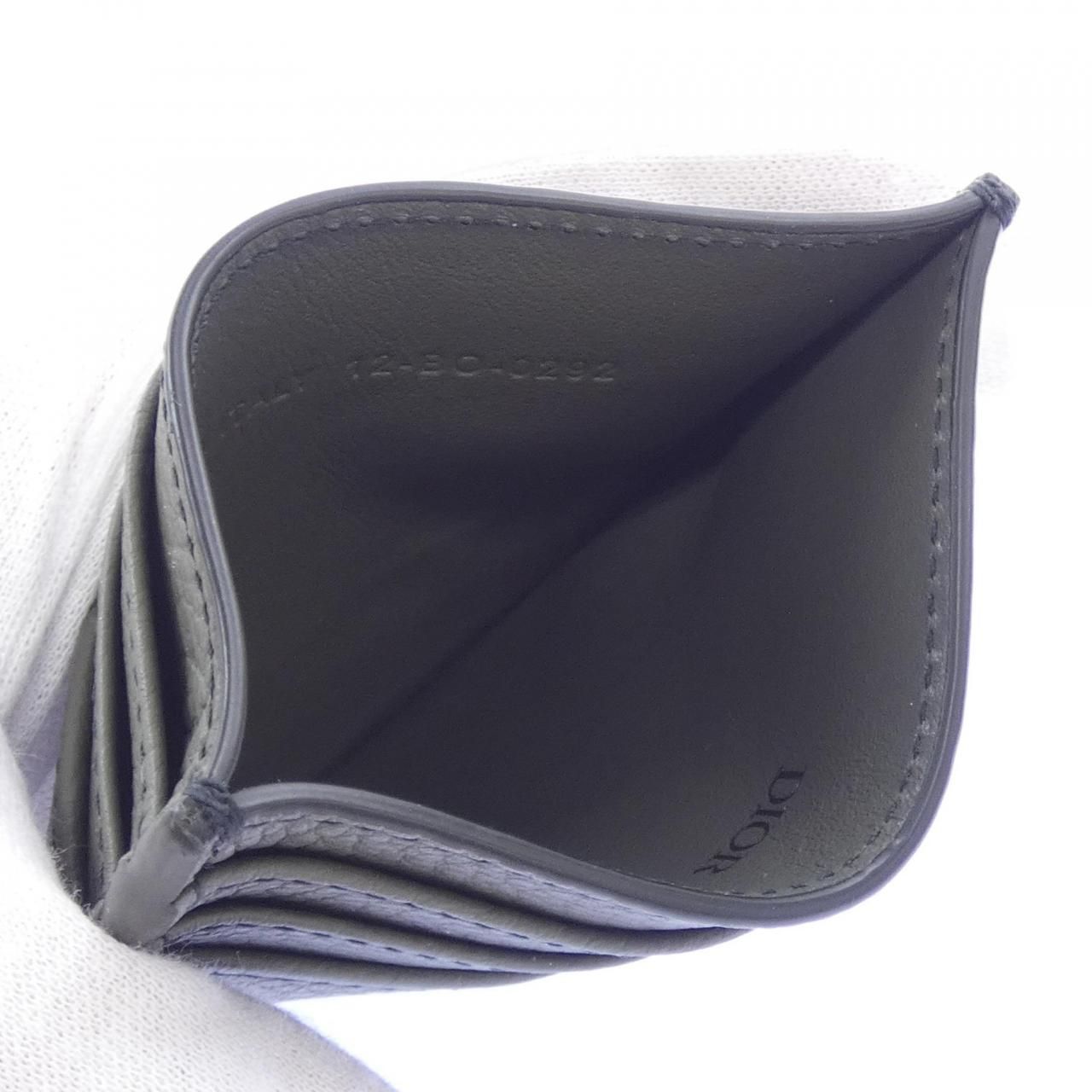 Dior Card Case Card Holders Khaki — view 4