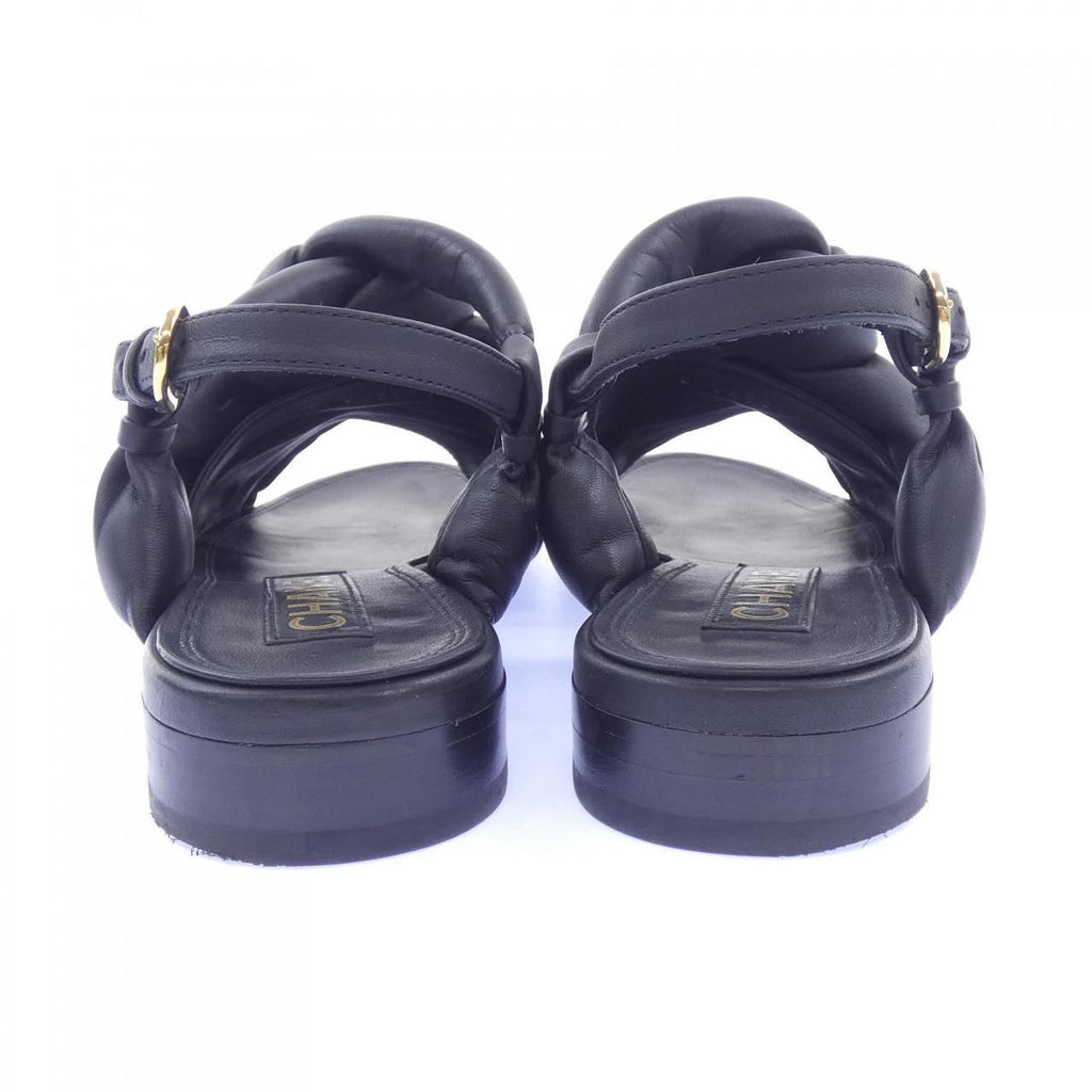 Chanel Sandals Black — view 6