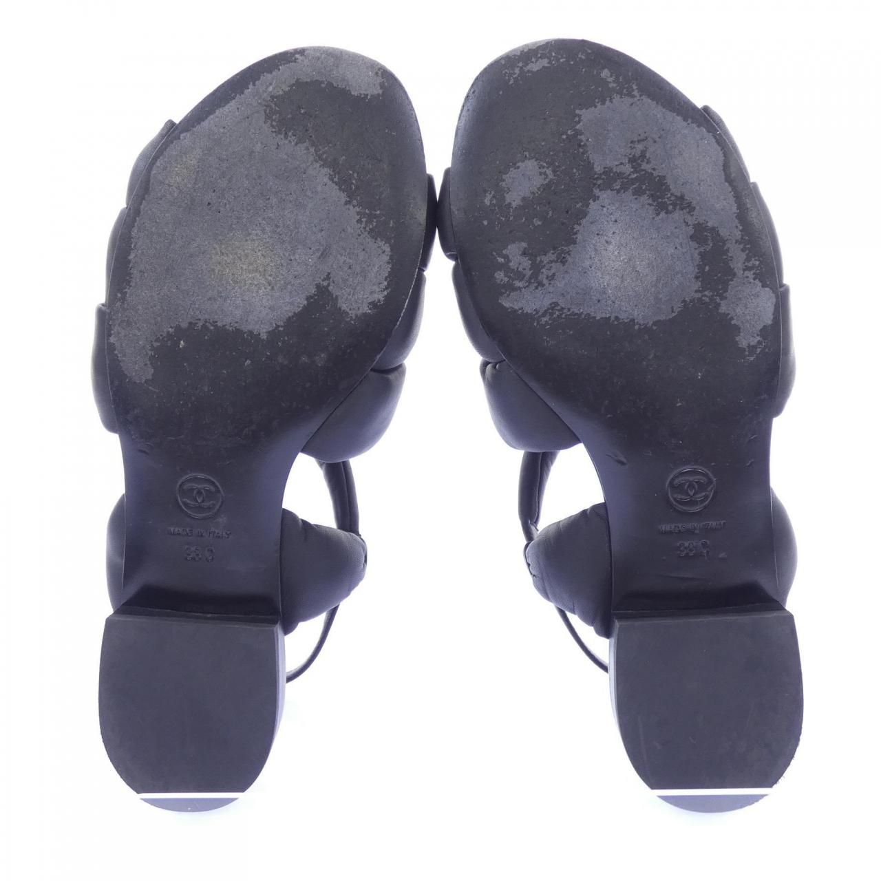 Chanel Sandals Black — view 4