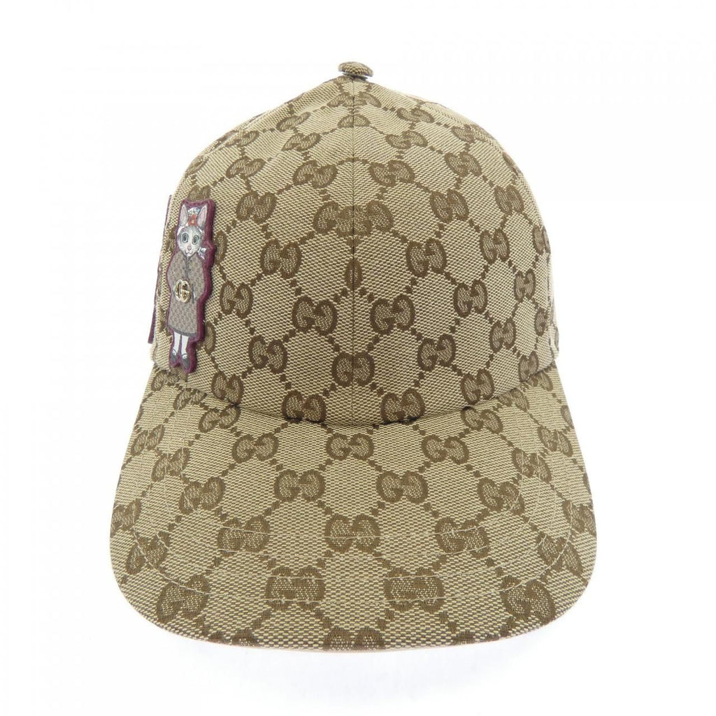 Gucci Cap Hat Brown — view 2