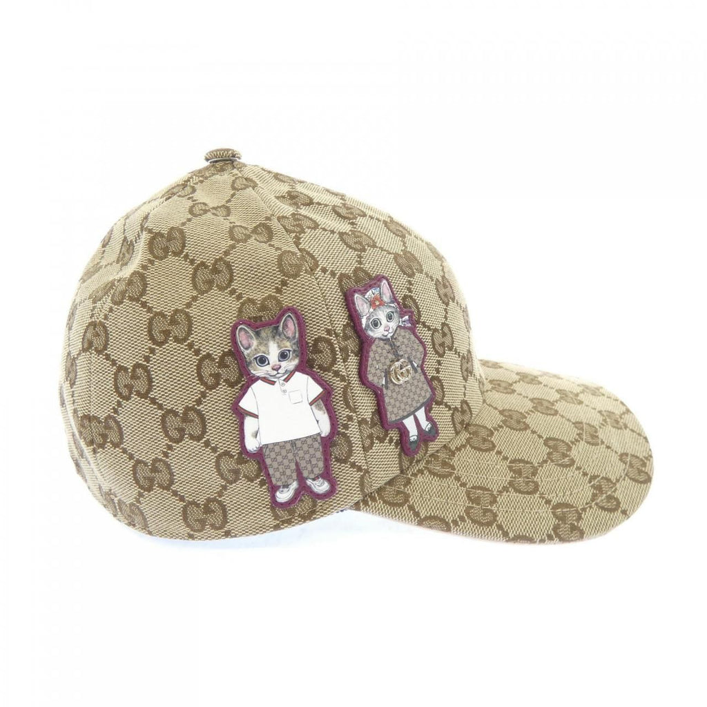 Gucci Cap Hat Brown — view 4
