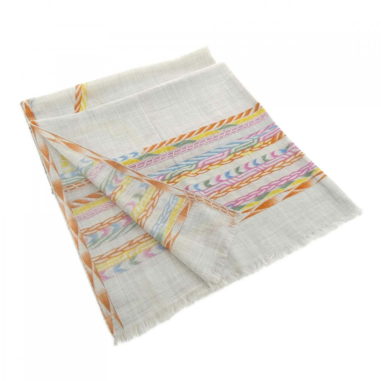 Hermes Robe du Soir Cheche Rectangle Stole Scarf