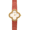 Van Cleef & Arpels Alhambra YG Quartz Watch