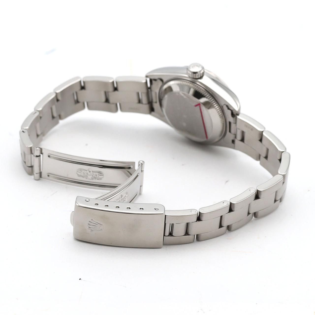 Rolex Oyster Perpetual Date SS Automatic Winding T Number Watch — view 7