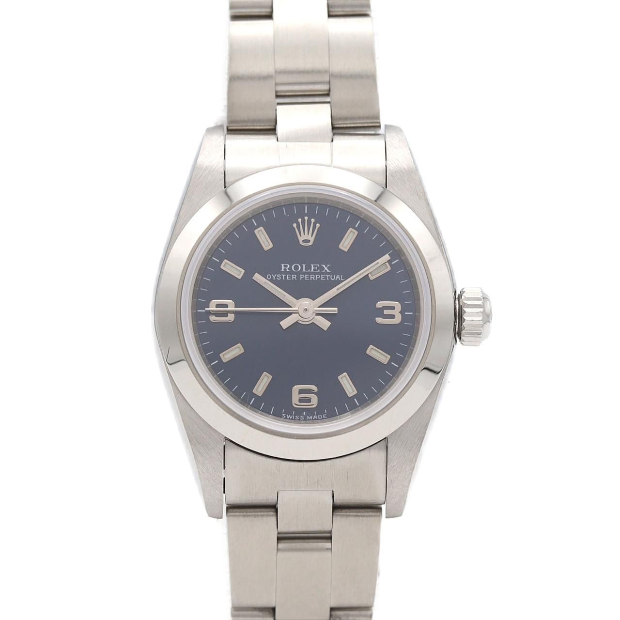 Rolex Oyster Perpetual SS Automatic Winding D Number Watch