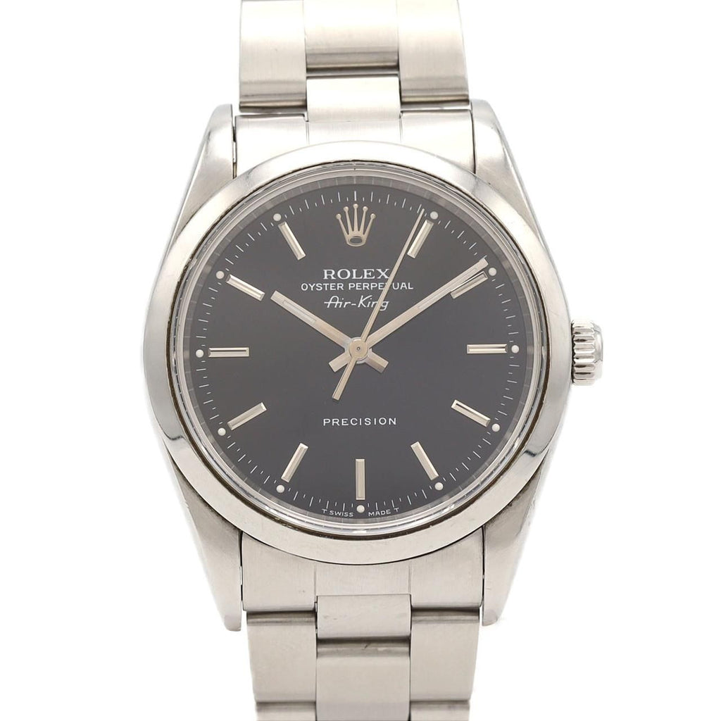 Rolex Air King SS Automatic Winding Number Watch