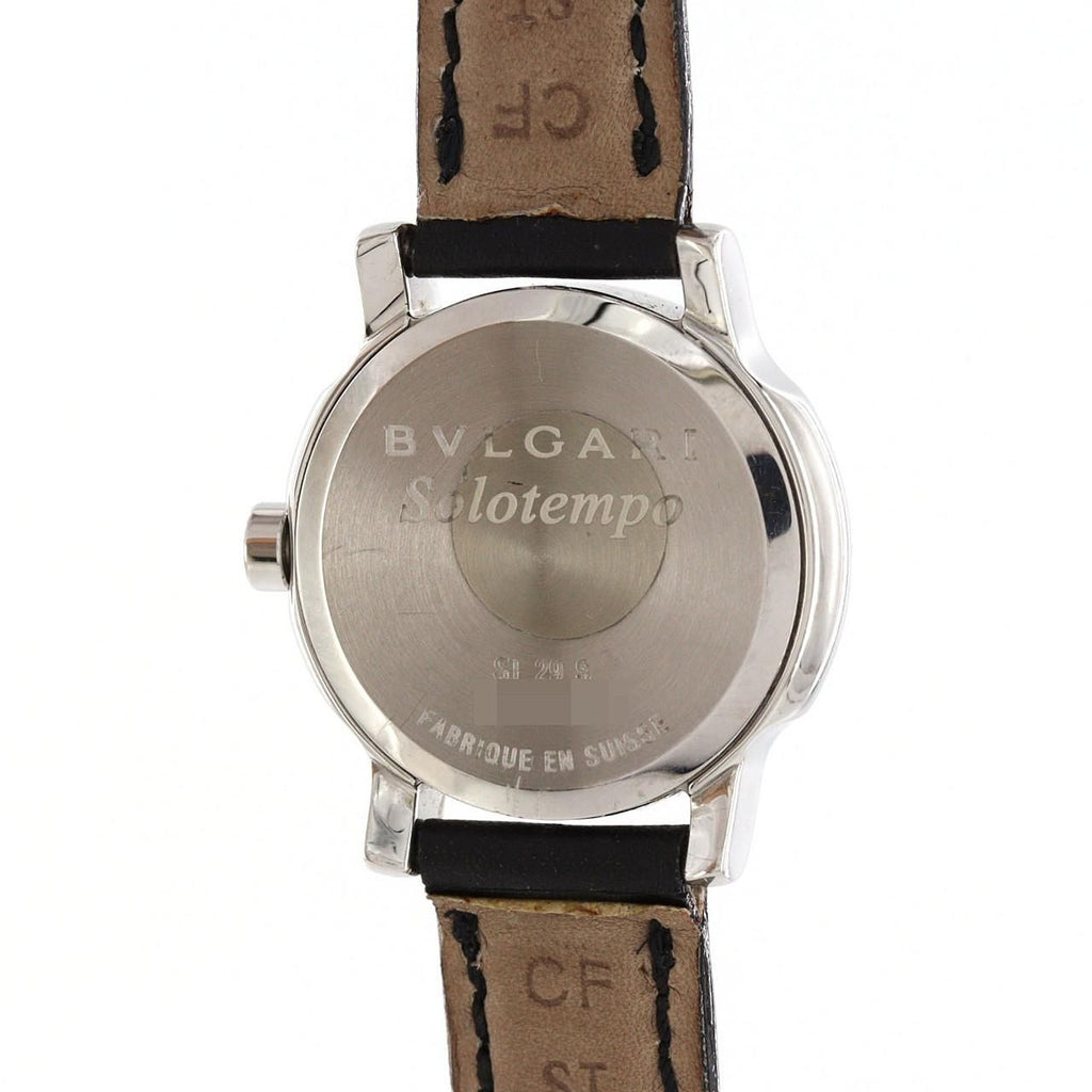 Bvlgari Solo Tempo SS Quartz Watch — view 6