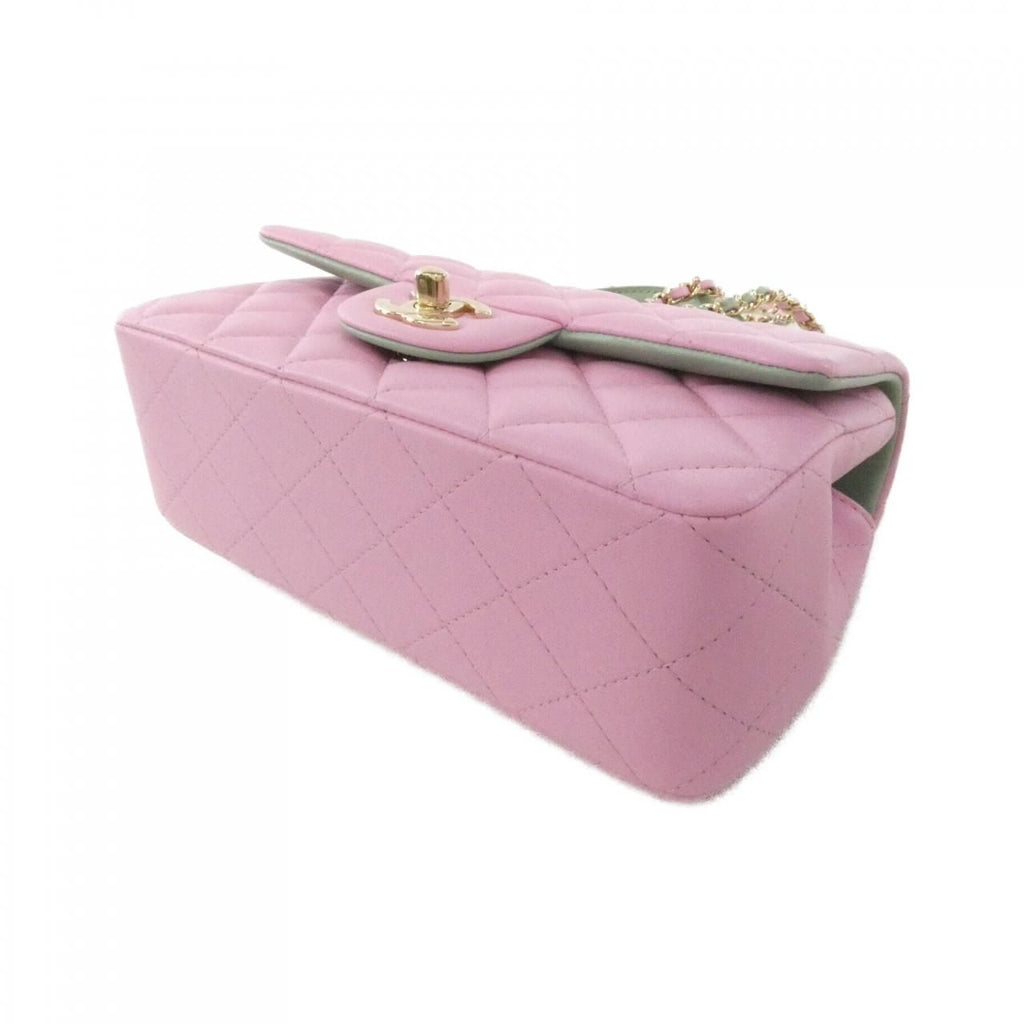 Chanel Bag Handbag Pink — view 3
