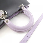 Dior Diorissimo Bag Handbag Navy — view 6