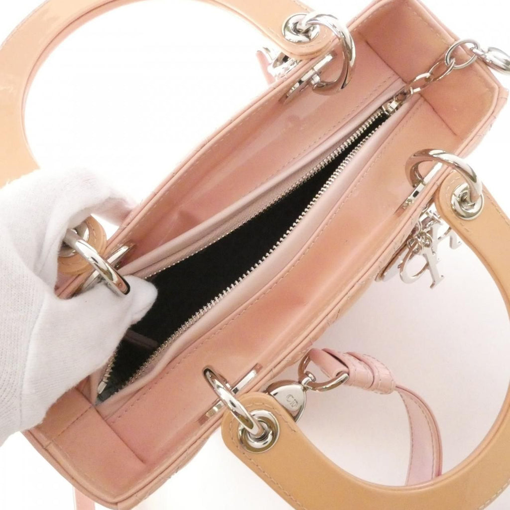 Dior Lady Bag Handbag Pink — view 7