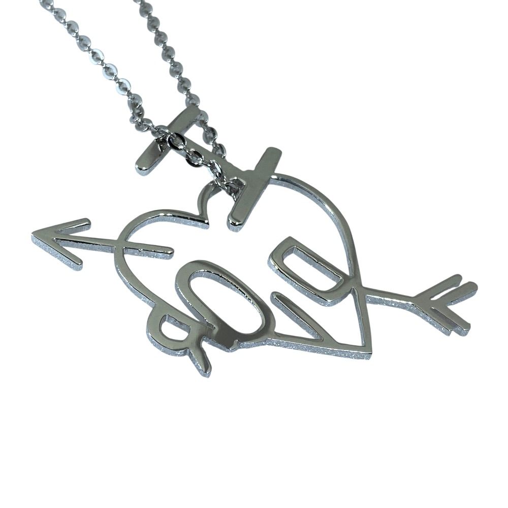 Dior I Love Heart Arrow Pendant Logo Silver Quality Presence — view 6
