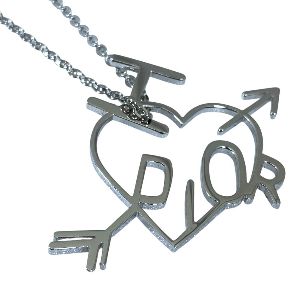 Dior I Love Heart Arrow Pendant Logo Silver Quality Presence — view 4