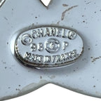 Chanel Vintage CC Logo Brooch Silver High Quality Presence — view 8