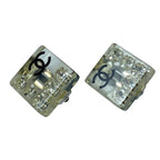Chanel CC Logo Square Earring — view 6