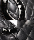 Chanel Tote Silver Cambon Line Lambskin — view 7
