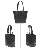 Chanel Tote Silver Cambon Line Lambskin — view 2