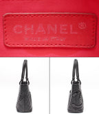 Chanel Tote Silver Cambon Line Lambskin — view 4